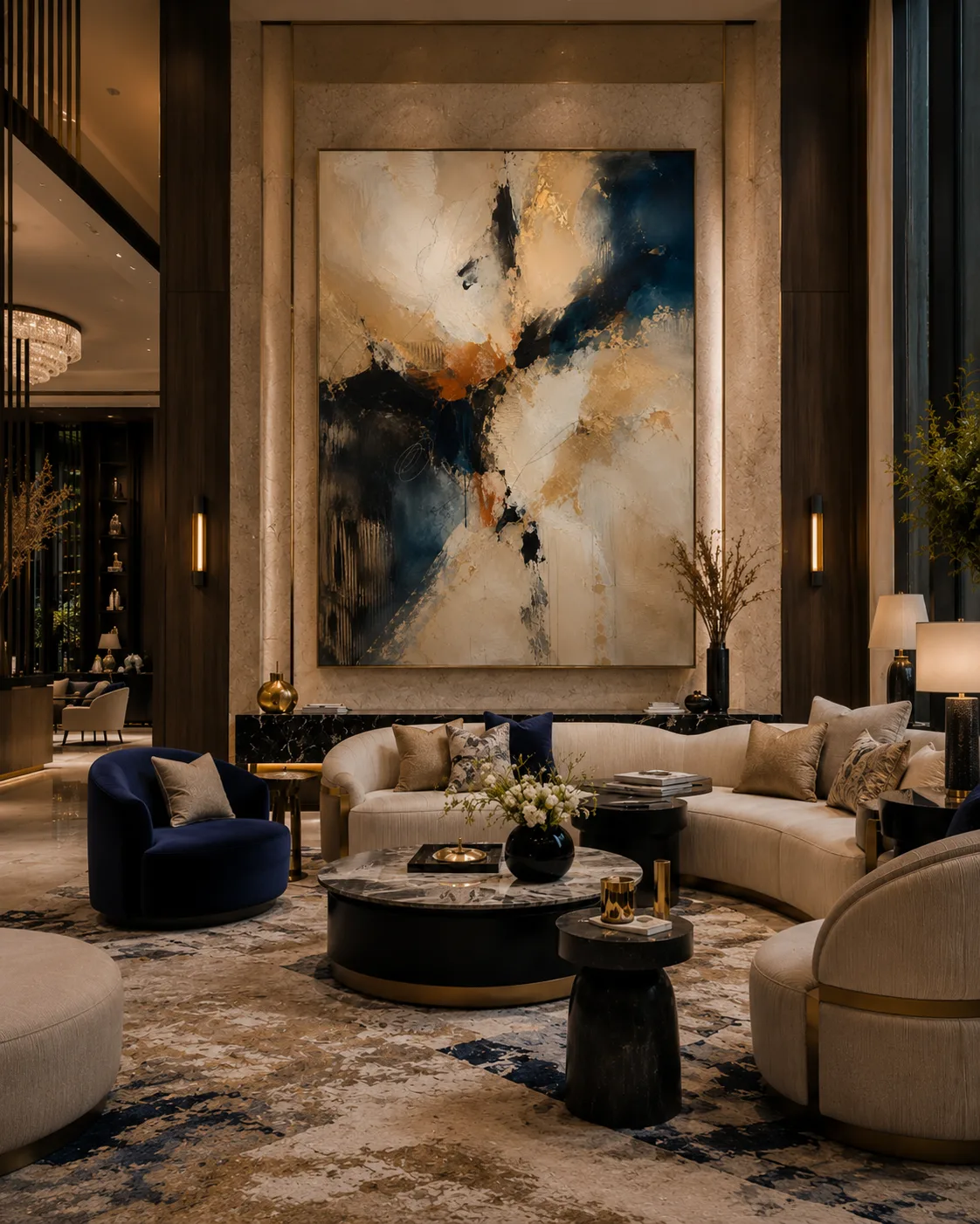 Interior AI render used to plan a fast visualisation timeline for a property launch